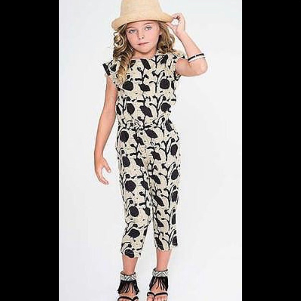 Girls tye-dye jumpsuit